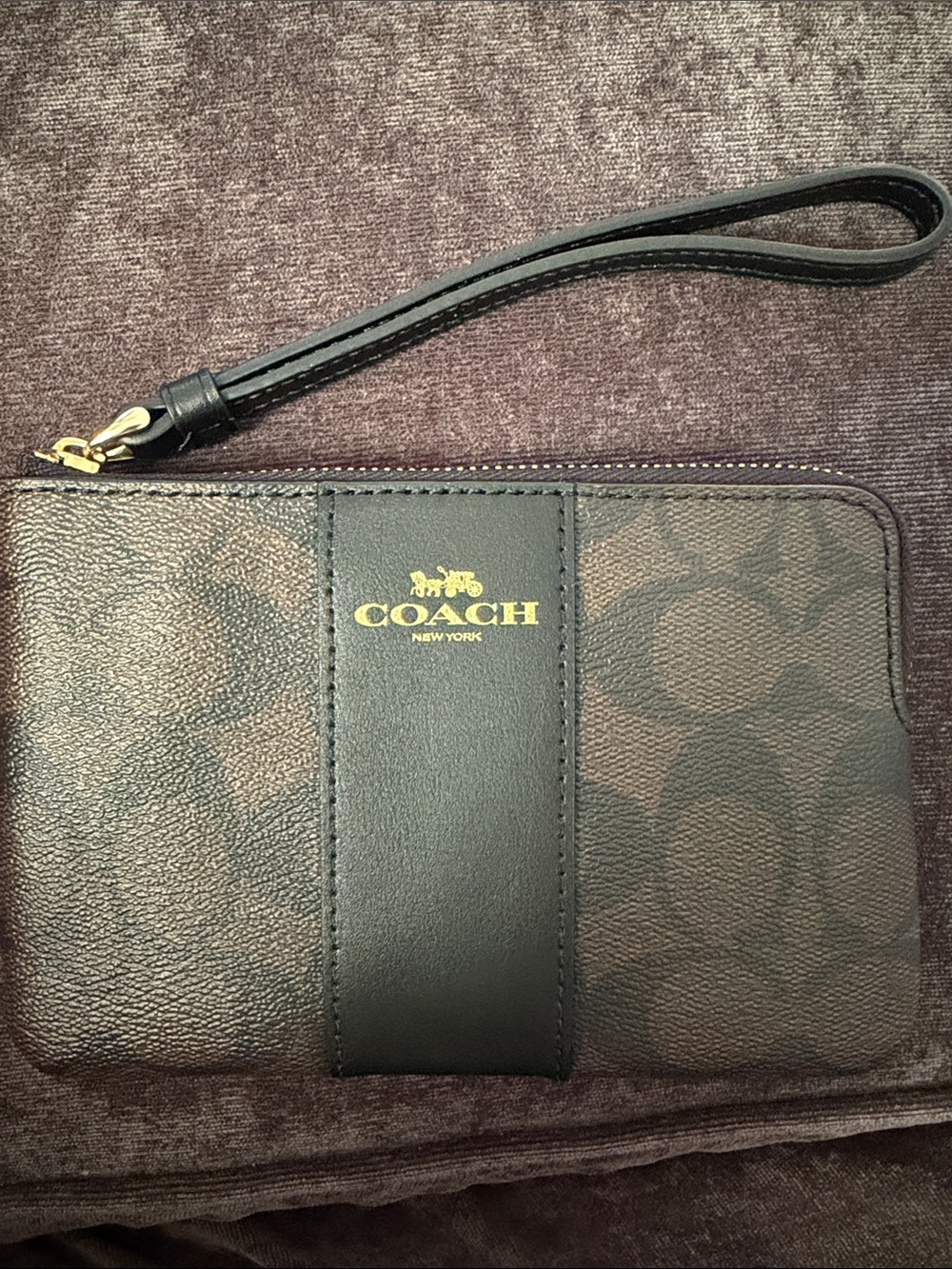 New with tag, Coach Wristlet